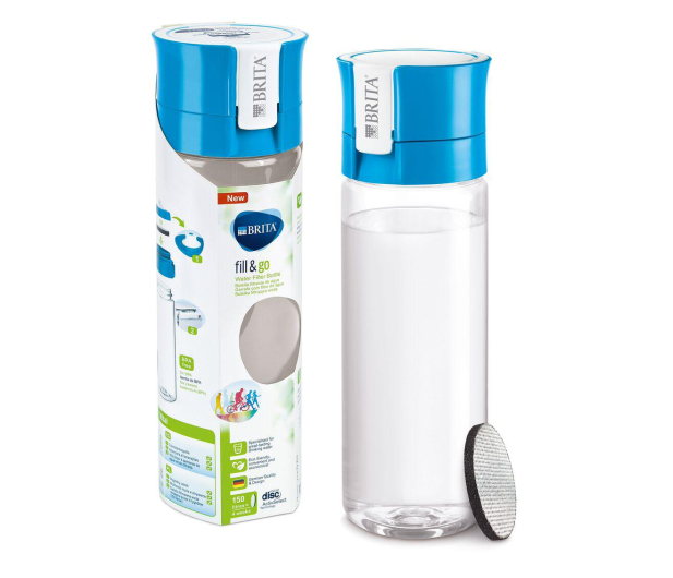 Brita Butelka filtrująca FILL&GO VITAL 0,6L niebieska - 300797 - zdjęcie 3